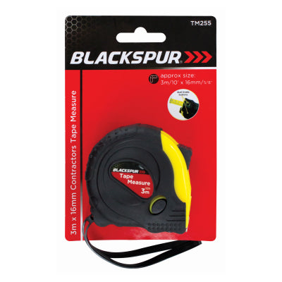 3M X 16mm Contractors Dual Blade Tape Measure 3M X 16mm Contractors Dual Blade Tape Measure